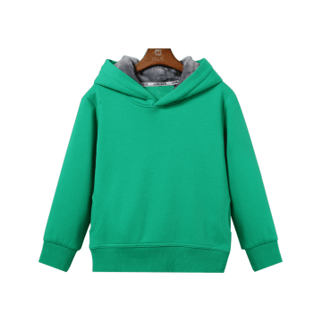 high quality 100%cotton kid plain sweat shirt hoodies